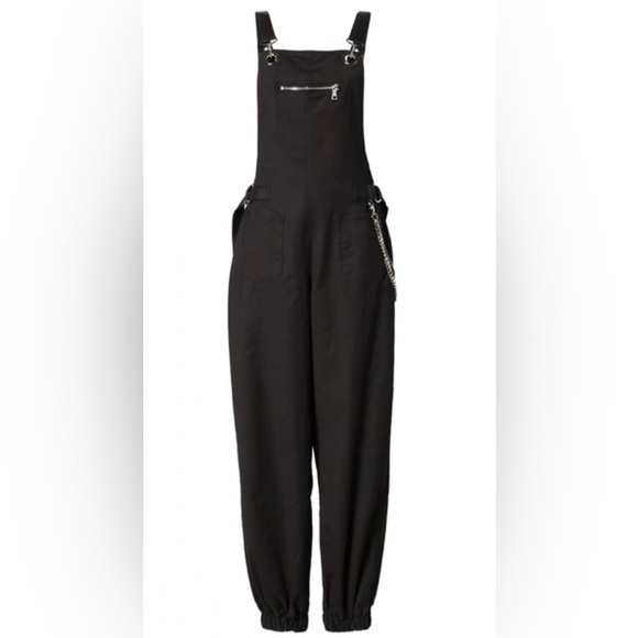 I.AM.GIA Cobra Jumpsuit Black  Overalls Cargo Carpenter Streetwear Goth Y2k XS - Picture 3 of 7